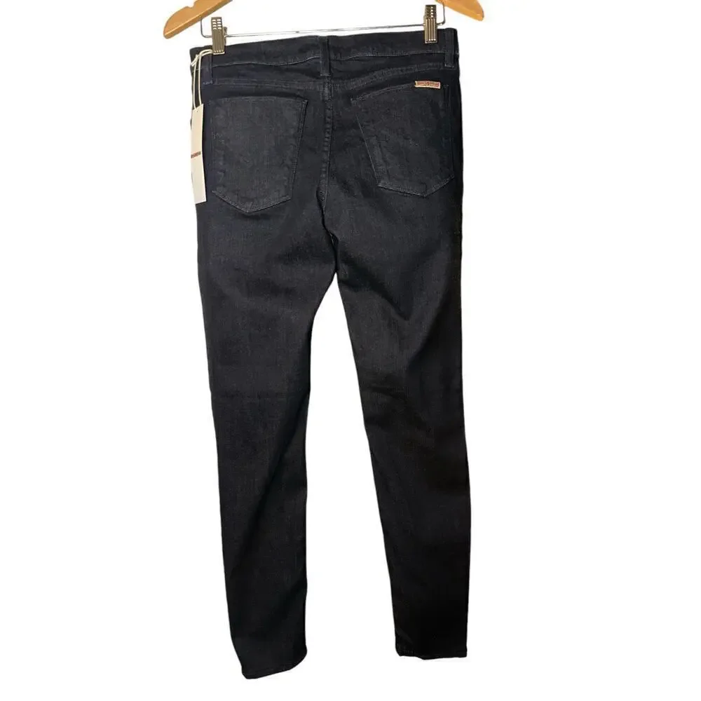 Hudson Women's Low Rise Stretch Super Skinny Denim Size 26 Dark Wash Blue NWT - Picture 4 of 5